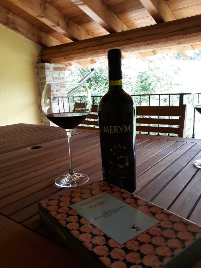 Agriturismo "Veritas" Bed & Wine Casaleggio Boiro Bagian luar foto
