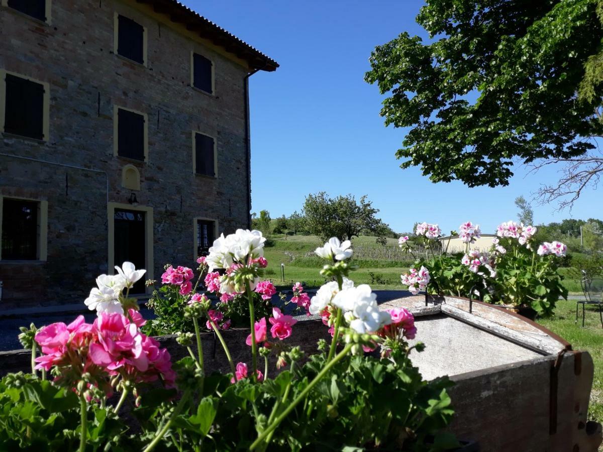 Agriturismo "Veritas" Bed & Wine Casaleggio Boiro Bagian luar foto